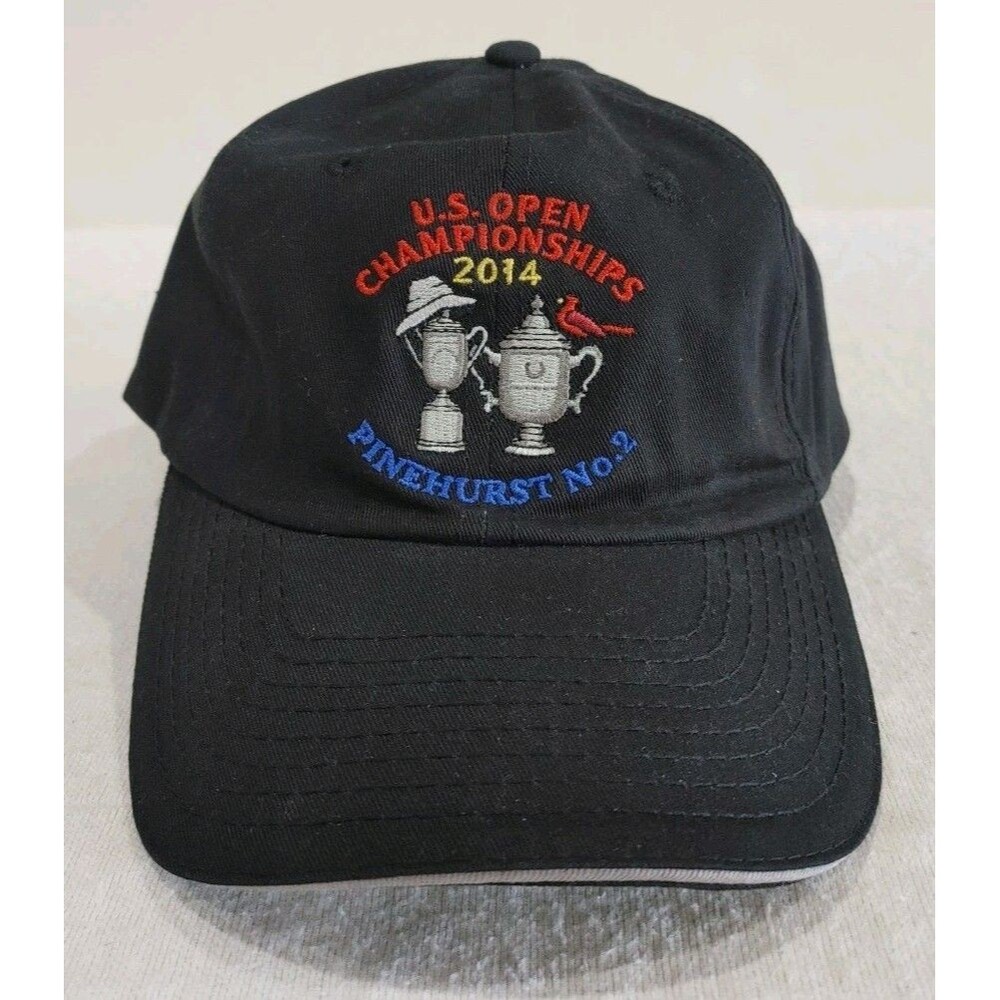 US OPEN CHAMPIONSHIPS 2014 PINEHURST NO 2 USGA GOLF HAT CAP ADJUSTABLE STRAPBACK